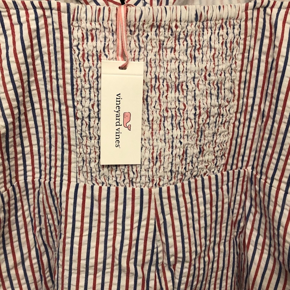 Vineyard Vines Striped Romper - Picture 8 of 9